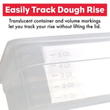 Set of 2 Proofing Container (6L)