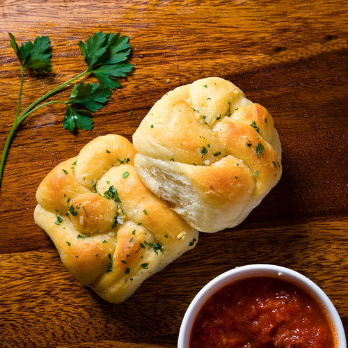 Garlic Knots Bread Brod and Taylor Recipe