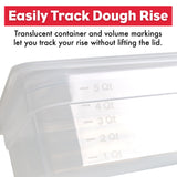 Set of 2 Proofing Container (6L)