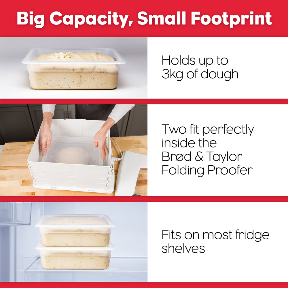 Set of 2 Proofing Container (6L) – Brod & Taylor UK