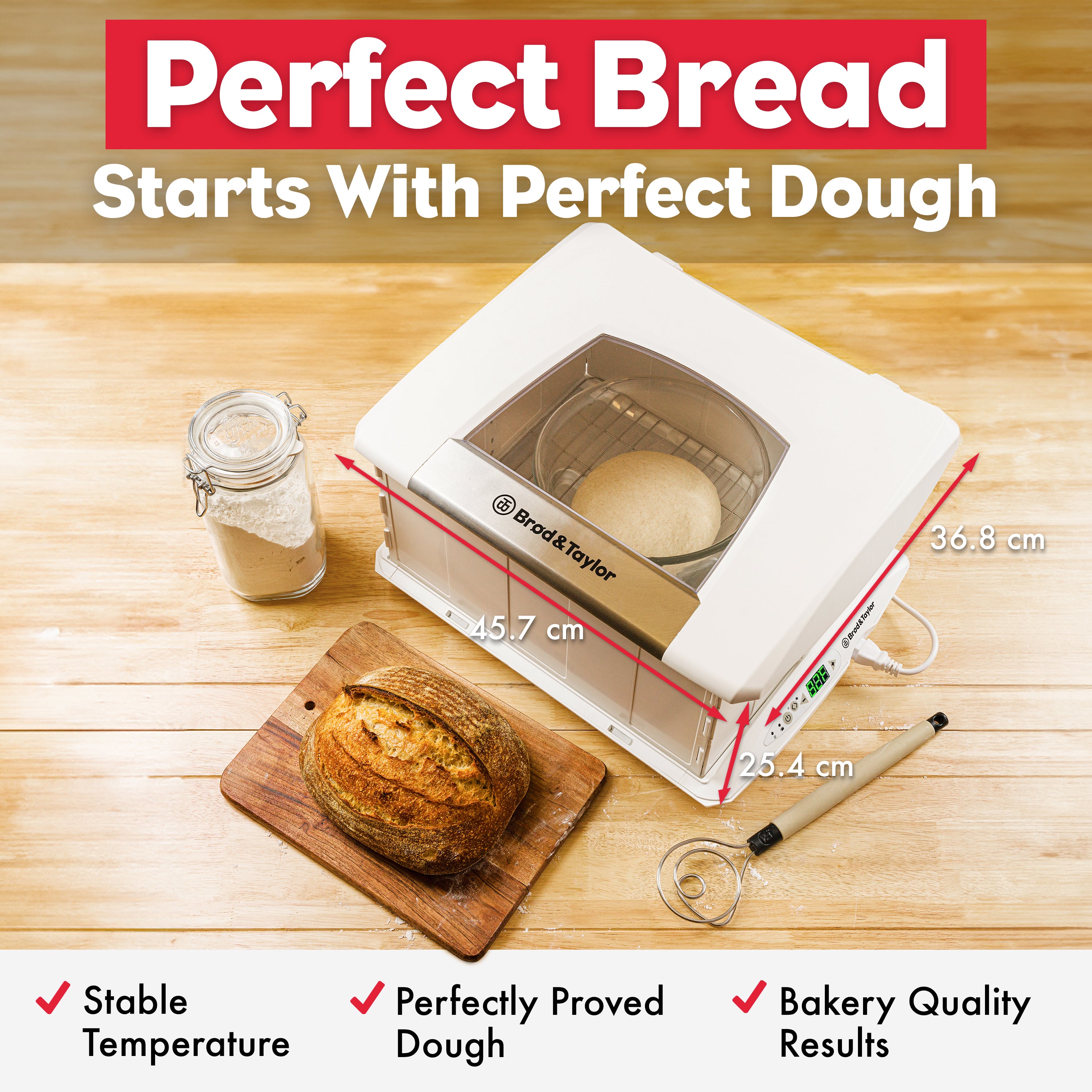 Brød & Taylor Folding Proofer & Slow Cooker