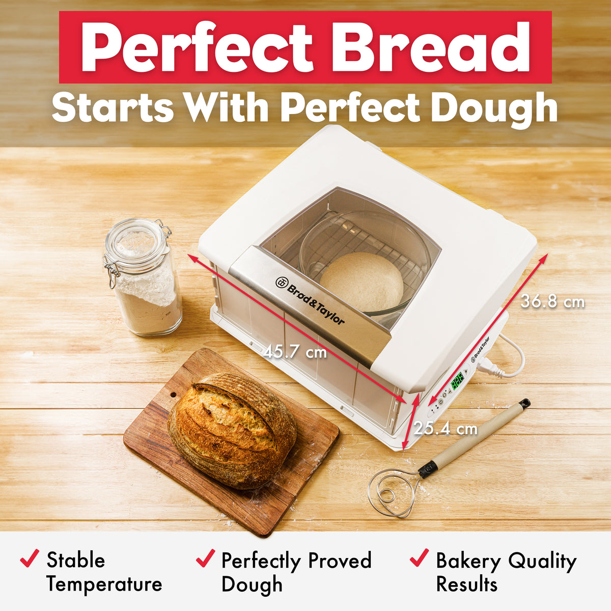 Brød & Taylor Folding Proofer & Slow Cooker